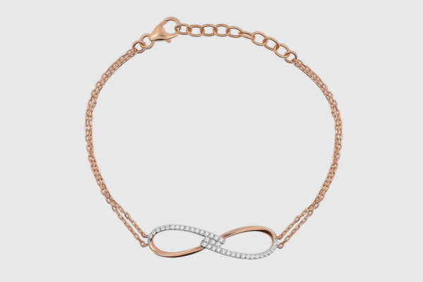 Infinity Diamond Bracelet - elbeu