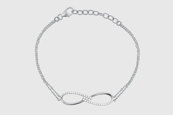 Infinity Diamond Bracelet - elbeu
