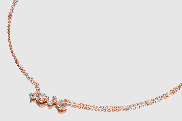 Love Diamond Necklace - elbeu