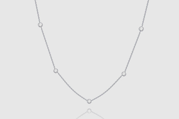 Yard Diamond Necklace - elbeu