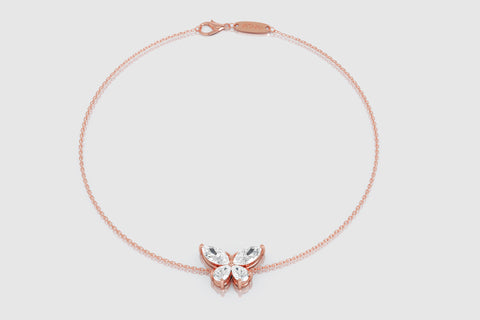 Butterfly Diamond Bracelet - elbeu