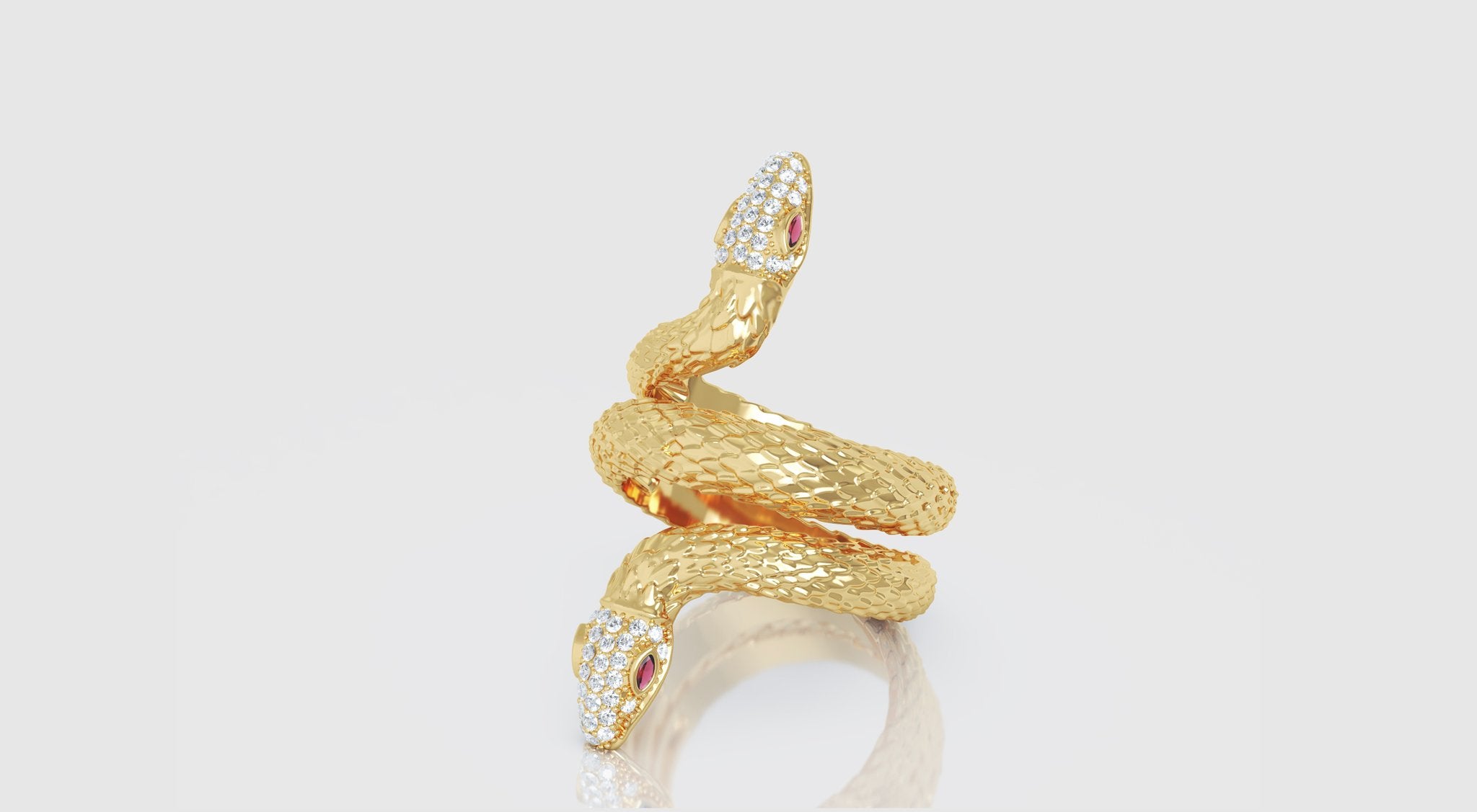 Snake Diamond RIng